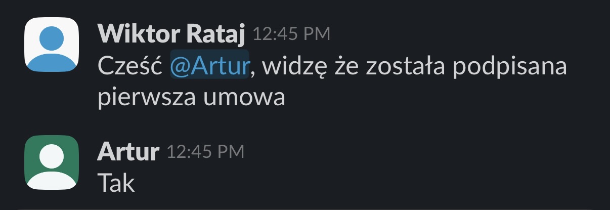 Umowa na wyłączność w pierwsze 7 dni od startu
